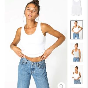 Perfectwhitetee Blondie Cotton Ribbed Tank